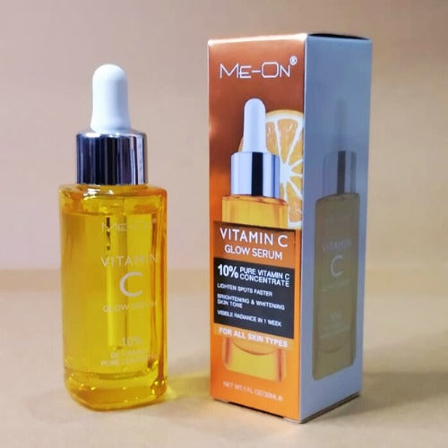 ME-ON Vitamin C Face Serum – Brightening, Anti-Ageing & Hydrating Glow Booster (30ml)