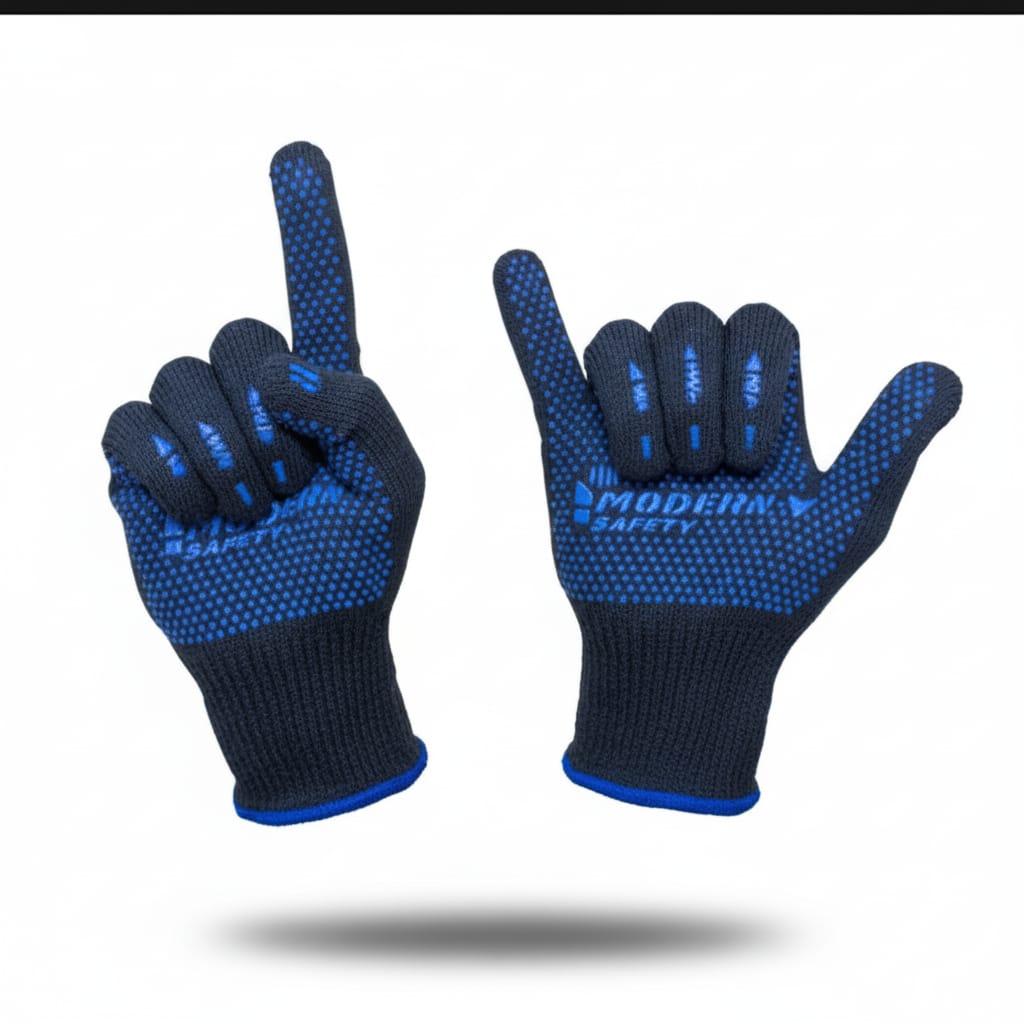 Premium Knitted Beanie Cap, Neck Gaiter And Touchscreen Gloves Combo Pack | Complete Winter Essentials For Cold Weather Protection (Brown)